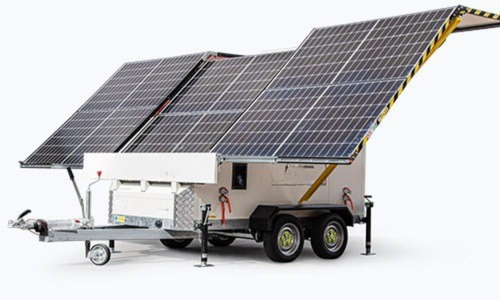 Mobil Hibrit Enerji Ünitesi